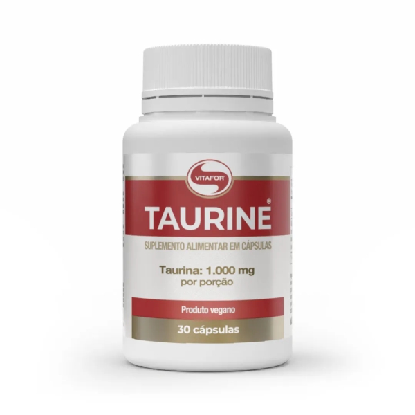 Taurine - 30 / 60 Cápsulas | Vitafor