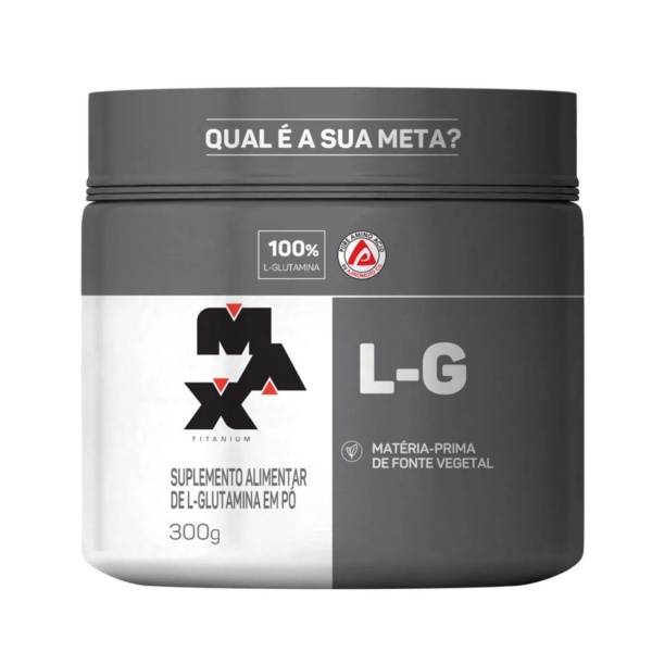 Glutamina L-G Max (Matéria-prima de fonte vegetal) | Max Titanium