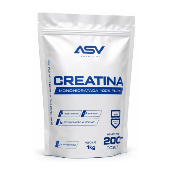 Creatina ASV - 1 Kg (Refil) | ASV Nutritition