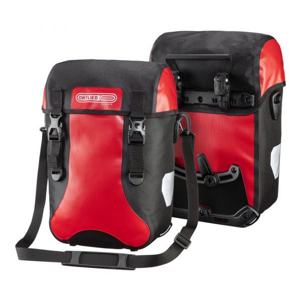 Par de Alforjes Ortlieb Sport-Packer Classic 30L QL2.1 Vermelho e Preto - F4801