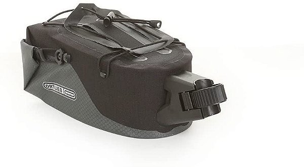 Bolsa de Selim Ortlieb Cinza e Preto 4L - F9521