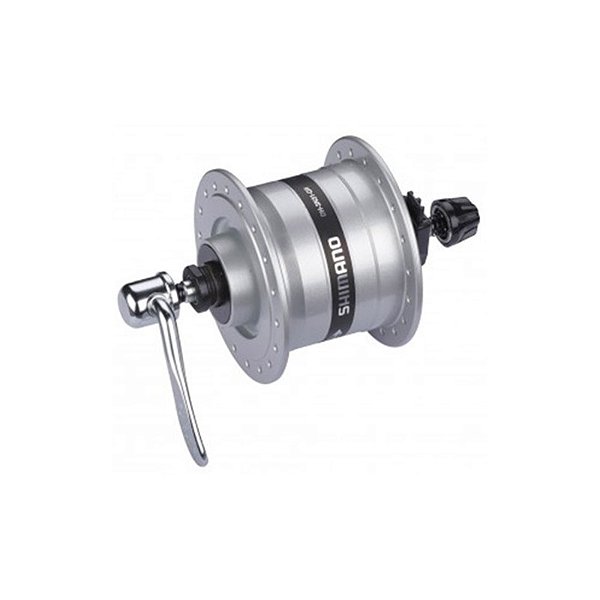 Cubo dínamo Shimano DH-3N31 6v 3w polido 36 furos