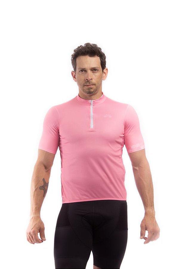 Camisa de Ciclismo Mynd Unissex First Artsy rosa