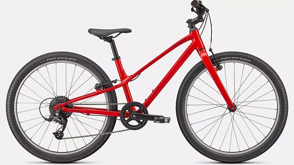 Bicicleta Specialized Jett 24 gloss flo red / black