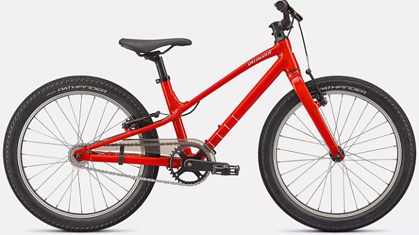 Bicicleta Specialized Jett 20 Single Speed gloss flor red / white