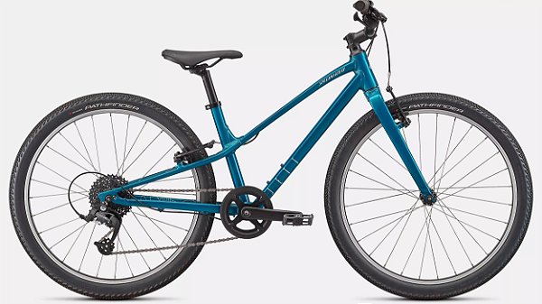 Bicicleta Specialized Jett 24 gloss teal tint / flake silver