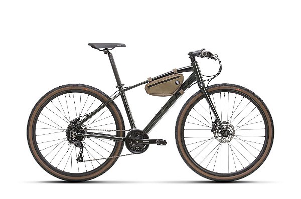 Bicicleta Sense Activ verde e preto