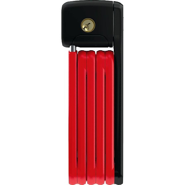 Cadeado dobrável Abus Bordo Lite Mini 6055/60 com chave vermelho