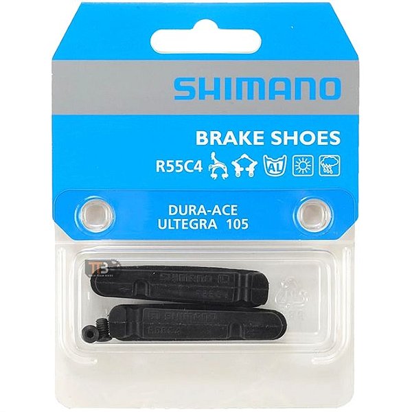 Refil Sapata de Freio Shimano R55C4 105 / Ultegra / Dura-Ace