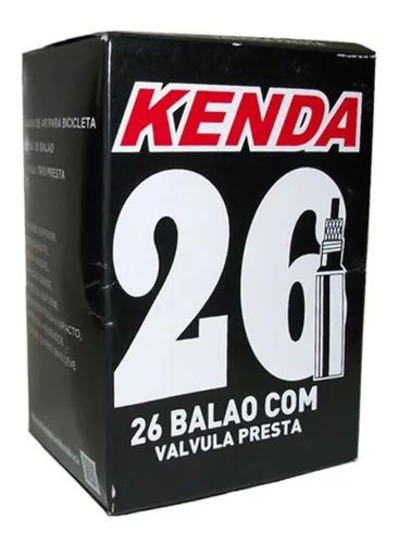 Câmara Kenda balão 26x1.90/2.125 F/V bico fino 33 mm