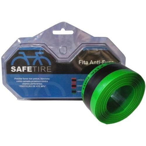 Par de Fitas Anti-Furo SafeTire 35mm aro 29" verde