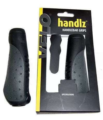 Manopla Velo Handlz VL-519 preta e cinza