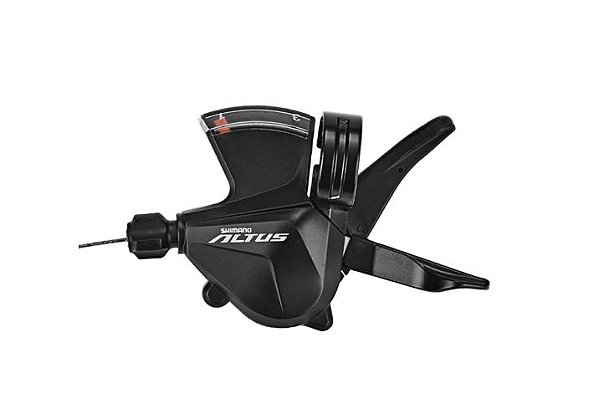 Trocador de marcha Shimano Altus SL-M2000 3v lado esquerdo com visor