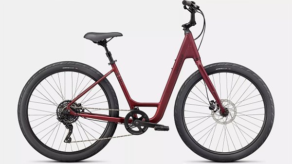 Bicicleta Specialized Roll 3.0 Low Entry Satin Maroon / Charcoal / Black Reflective