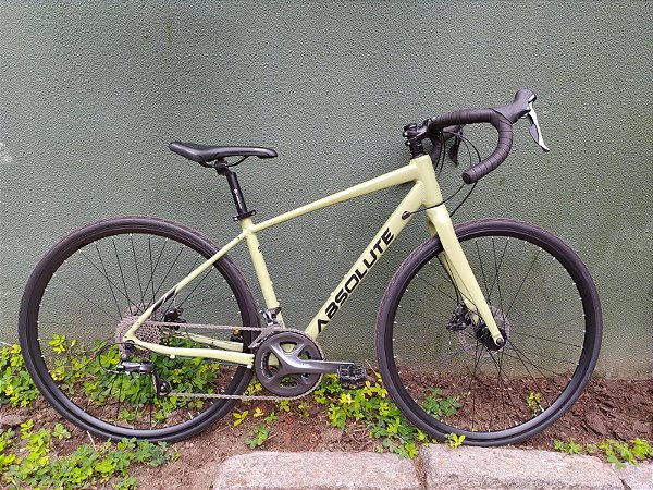 Bicicleta Absolute All Road verde - Tam. 44,5 cm - USADA