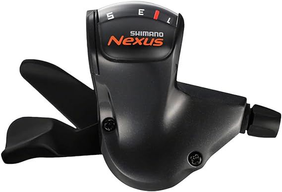 Trocador de marcha Shimano Nexus SL-5S50 Rapidfire preto 5v