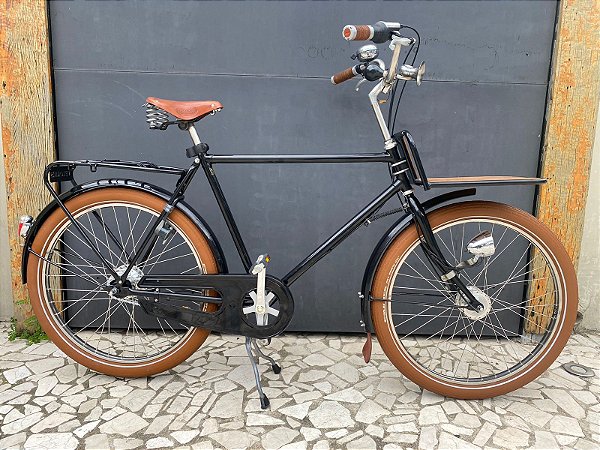 Bicicleta Velorbis preta - Tam. 55 cm - USADA