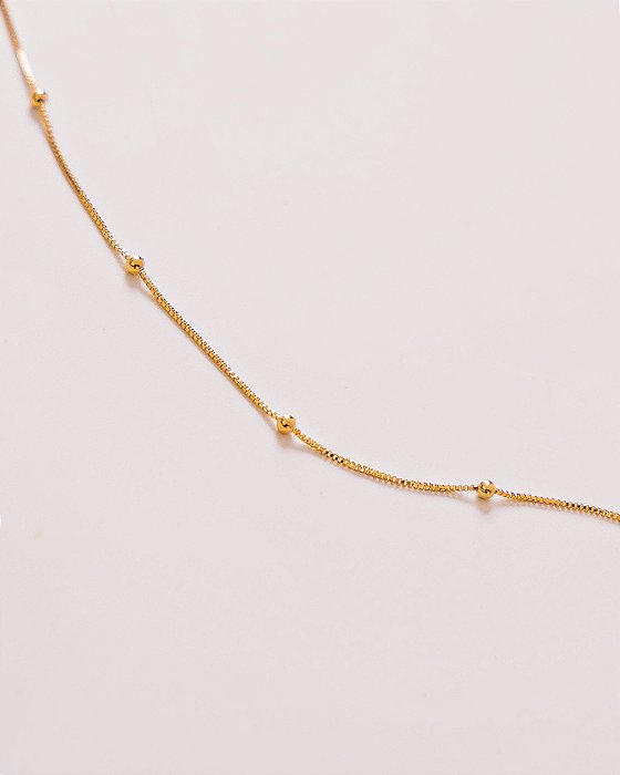 Choker Bolinhas