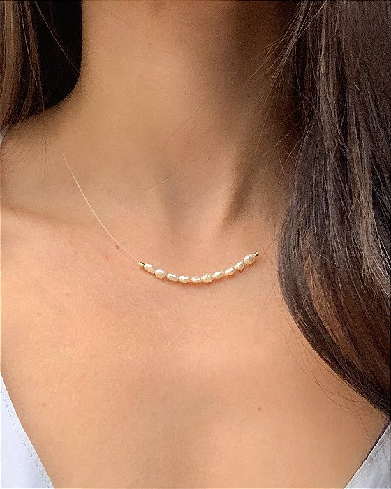 Choker Mini Pearl