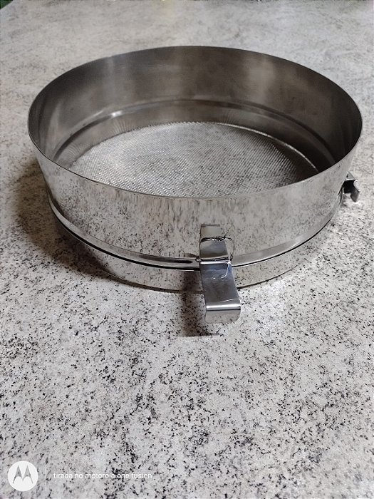 PENEIRA EM INOX 304