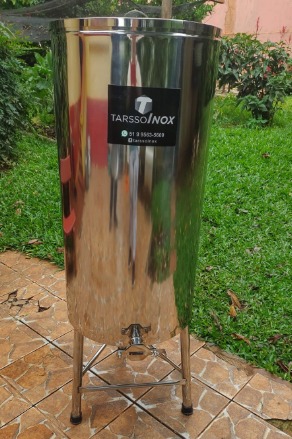 DECANTADOR EM INOX PARA MEL 400 KG
