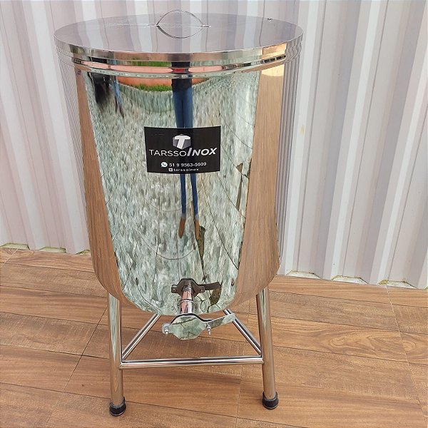 DECANTADOR EM INOX 304 100kg