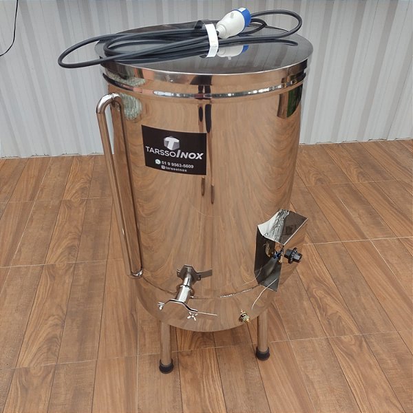 DERRETEDOR EM INOX 304-L CAP: 40 QUADROS