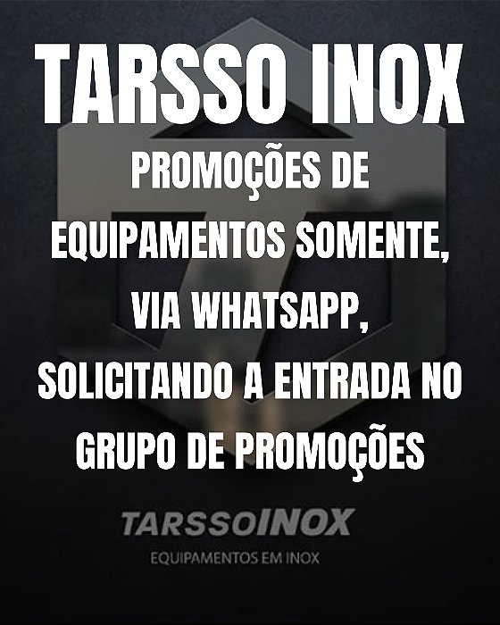 AVISO DE PROMOÇÕES DA TARSSO INOX