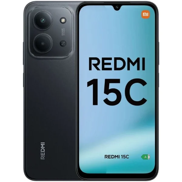 SMARTPHONE REDMI 15C 4G 8GB RAM 256GB ROM - VERSÃO GLOBAL OFICIAL - 4+4GB RAMVIRTUAL