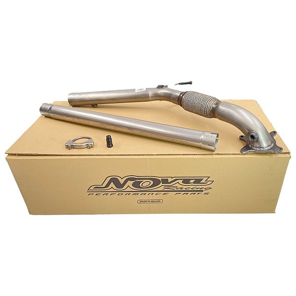 DOWNPIPE JETTA FUSCA AUDI A3 2.0 EA888 200CV INOX 409