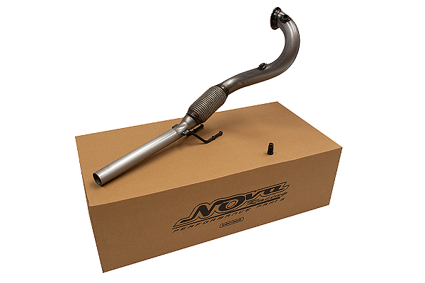 DOWNPIPE POLO/VIRTUS/T-CROSS TSI 1.0 EA211 AÇO INOX 409 2 1/2" X 2"