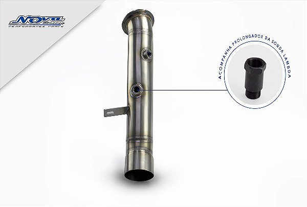 DOWNPIPE INOX 409 3" BMW 535I / 640I / X5 35IX N55 EURO6 A PARTIR 07/2013