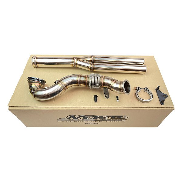 DOWNPIPE AUDI RS3 RSQ3 TTRS 400CV 2017> INOX 304 Ø 3 Ø 2 1/2