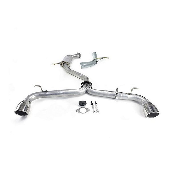 CATBACK - CONJUNTO ESPORTIVO AUDI TT 2015 ACO CARBONO