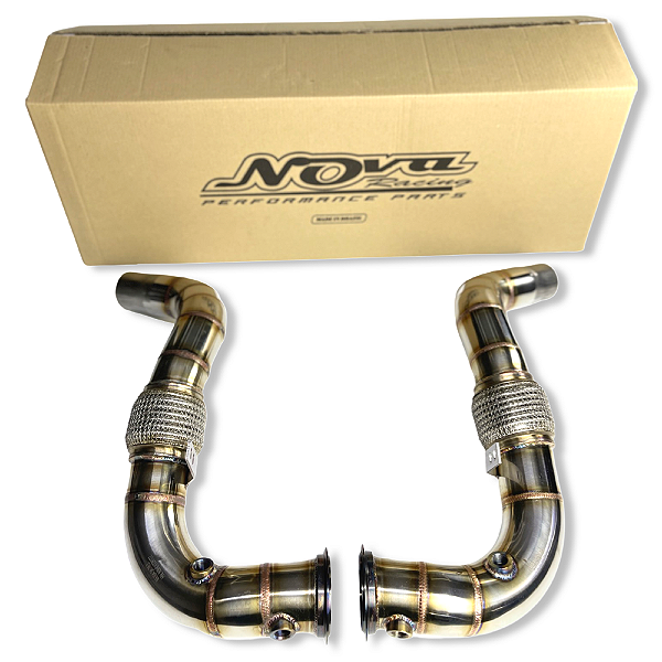 DOWNPIPE BMW X6 M F86 575CV INOX 304 3"
