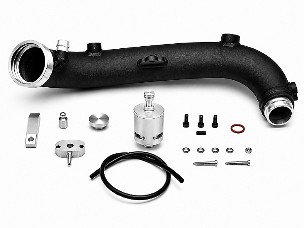 CHARGE PIPE GOLF JETTA AUDI TSI 1.4 MOD 2022+ VÁLVULA PRATA