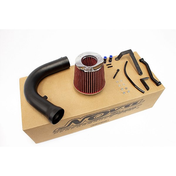 INTAKE GOLF TSI 1.4 E JETTA 1.4 TFSI NACIONAL COM BOMBA VACUO + FILTRO K&N VERMELHO