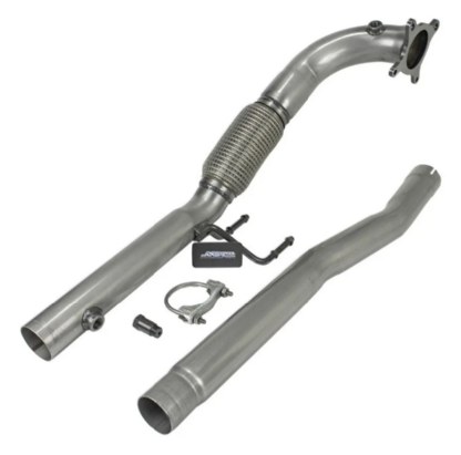 DOWNPIPE TIGUAN 2.0 TSI AUDI TTS TIGUAN 4 MOTION Q3 2.0 TSI INOX 409 Ø3 Ø2 1/2