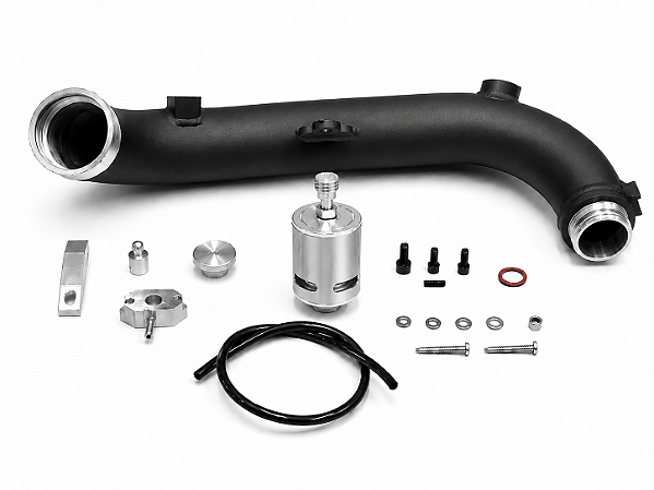 CHARGE PIPE TSI 1.4 GOLF JETTA AUDI 2014-2021 VÁLVULA PRATA