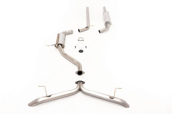 Catback Audi A3 2.0 2022 Inox 409 Ø 2 1/2