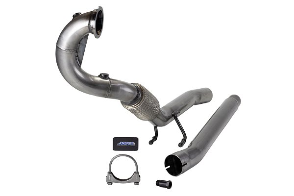 DOWNPIPE AUDI Q3 TSI 1.4 150cv AÇO INOX 409 2 1/2"