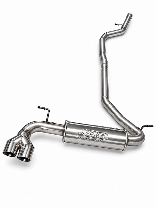 CATBACK BMW 328I F30 N20 245CV INOX 409 SAÍDA DUPLA