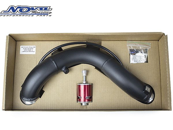 PRESSURIZAÇÃO ESPIRRO TURBO UP POLO VIRTUS T-CROSS TSI 1.0T - COM VÁLVULA DE ESPIRRO EM VERMELHO