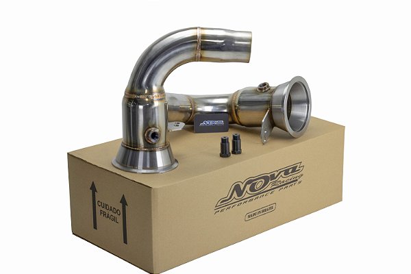 DOWNPIPE PORSCHE 911 CARRERA S 3.0 992 2019 INOX 304 Ø 4 Ø3