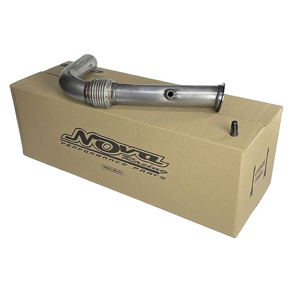 DOWNPIPE PORSCHE 718 INOX 409 Ø3