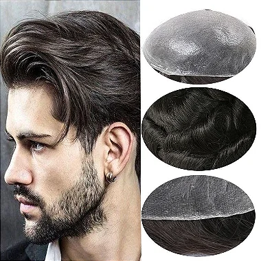 Prótese Capilar modelo V-LOOP #1B ( castanho escuro )