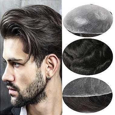 Prótese Capilar modelo V-LOOP #2 ( castanho médio escuro )