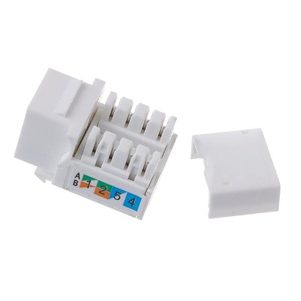 K5e-31OEM-90 Conector RJ45 Fêmea (Keystone) Cat5e 90°