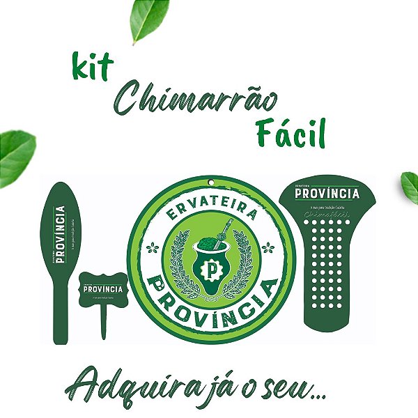 Kit Chima Fácil com quatro peças.