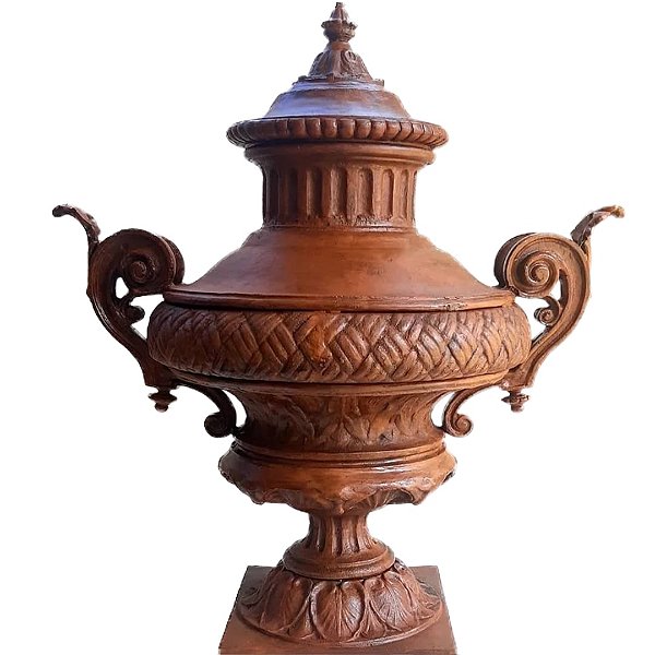 ÂNFORA ÁRABE FAZENDA DE LUXO FERRO FUNDIDO